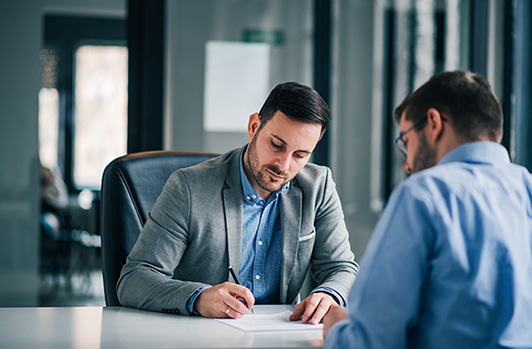 Business financing discussion